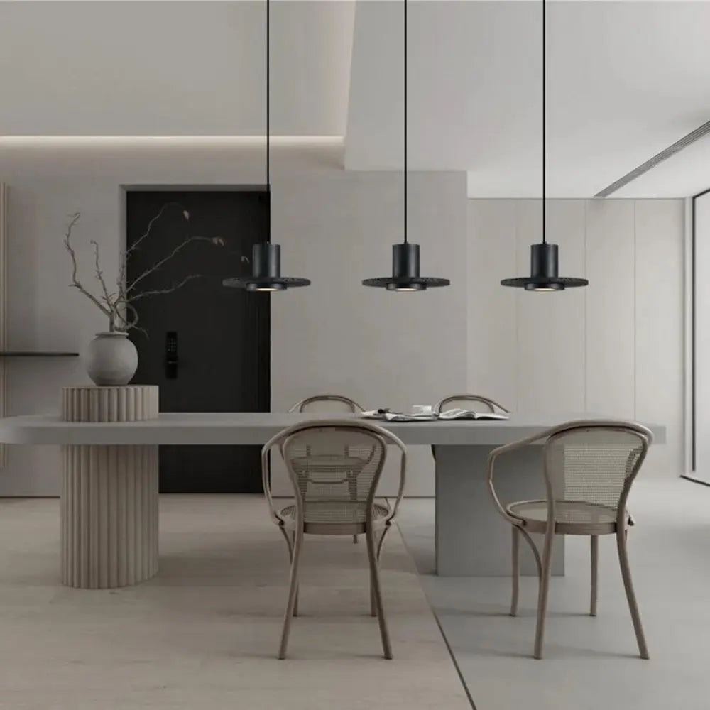 Morani Milano - Hanglamp van Luxe Zwart Natuursteen voor Modern Interieur