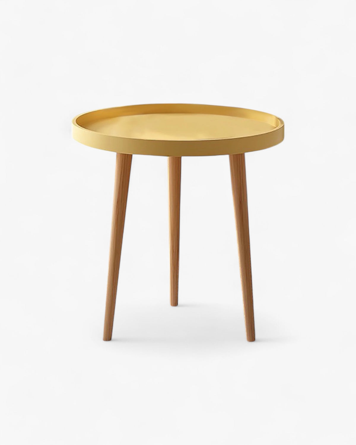 Müsho - Moderne Bijzettafel Met Minimalistisch Ontwerp Geel
