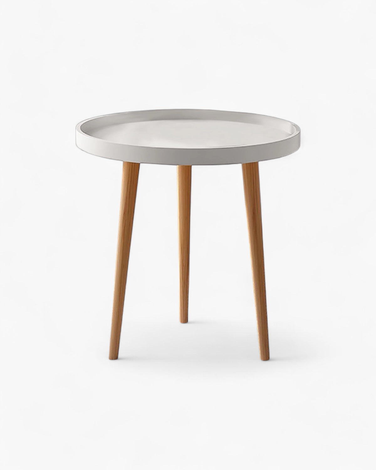 Müsho - Moderne Bijzettafel Met Minimalistisch Ontwerp Wit