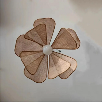 Nordlys - Lantern Rotan Bloem Hanglamp
