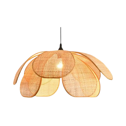 Nordlys - Lantern Rotan Bloem Hanglamp