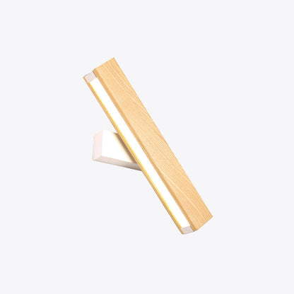 Nordlys - Moderne Houten Roteerbare LED Wandlamp voor Slaapkamer