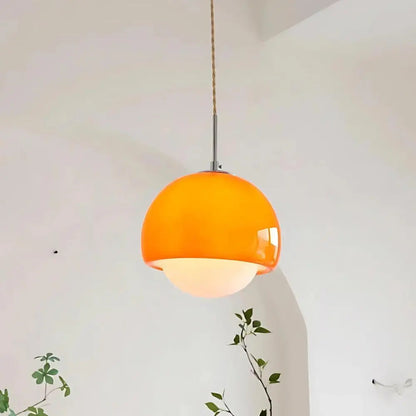 Nordlys - Retro Hanglamp van Lichtkunst met Glasontwerp SEREIN