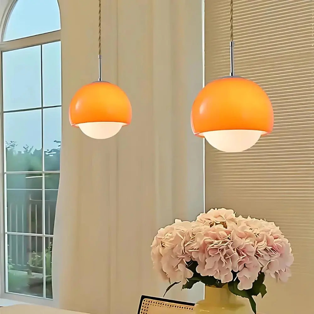 Nordlys - Retro Hanglamp van Lichtkunst met Glasontwerp SEREIN