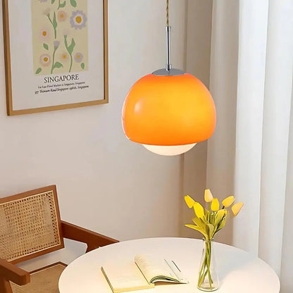 Nordlys - Retro Hanglamp van Lichtkunst met Glasontwerp SEREIN
