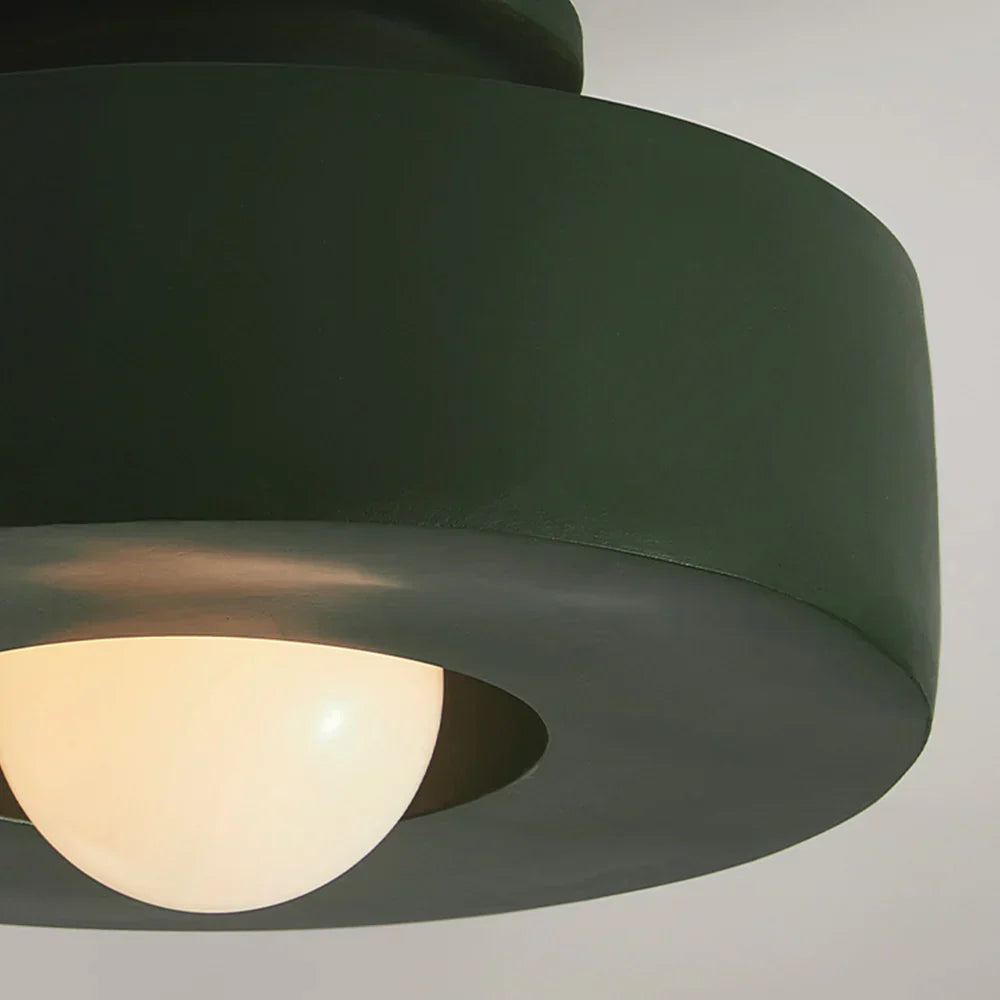 Morani - Semi-Flush Plafondlamp – Stijlvolle & Praktische Verlichting