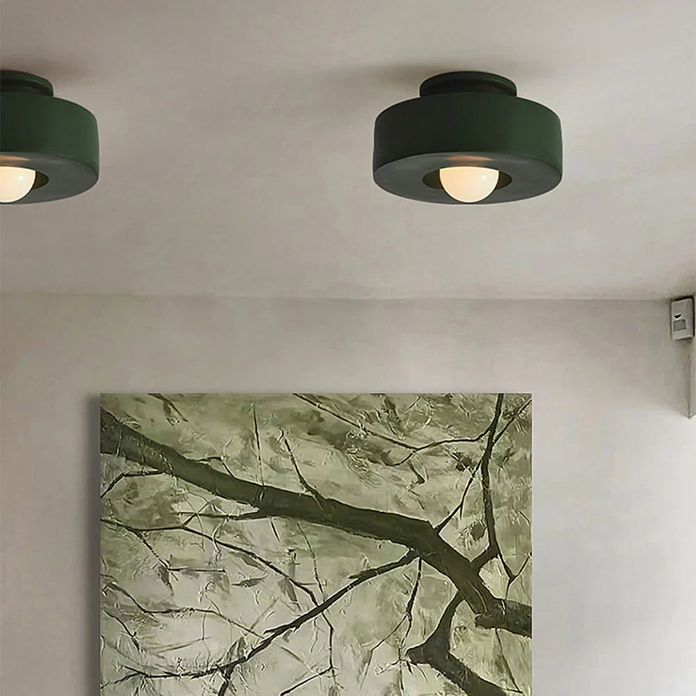 Morani - Semi-Flush Plafondlamp – Stijlvolle & Praktische Verlichting