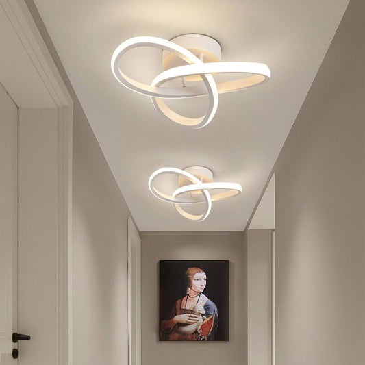 Lumino - Moderne en stijlvolle plafondlamp Witte Klaver