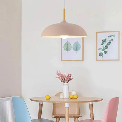 Stellar - Retro Roze Scandinavische Hanglamp