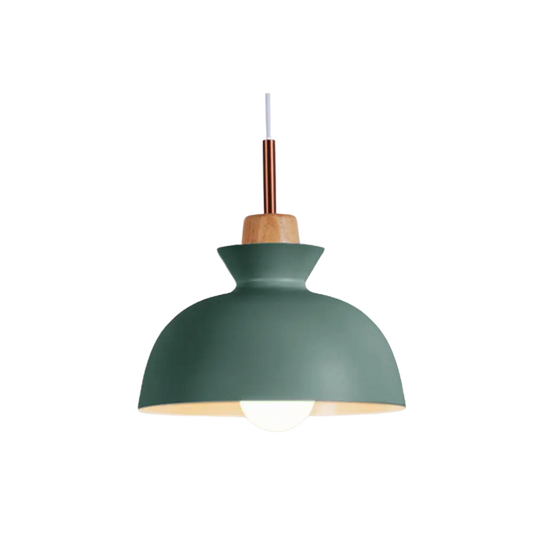 Stellar - Robuuste Forest Beam Hanglamp - Groen ø28 cm