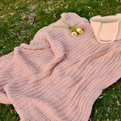 Vintage Chunky Knit Deken