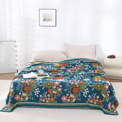 Wildflower Botanische Bliss Katoenen Deken