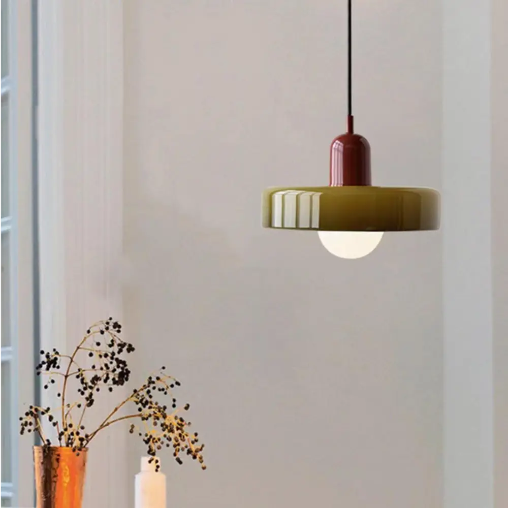 Yoté - Bauhaus Hanglamp - Bordeaux Bruin