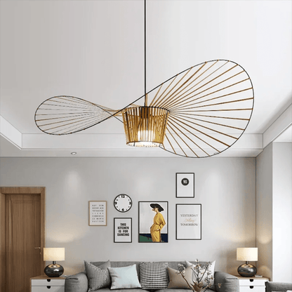 Yoté Vertigo - Elegant Design Lamp Voor Moderne Ruimtes Lighting SEREIN Bruin Diameter 60 CM