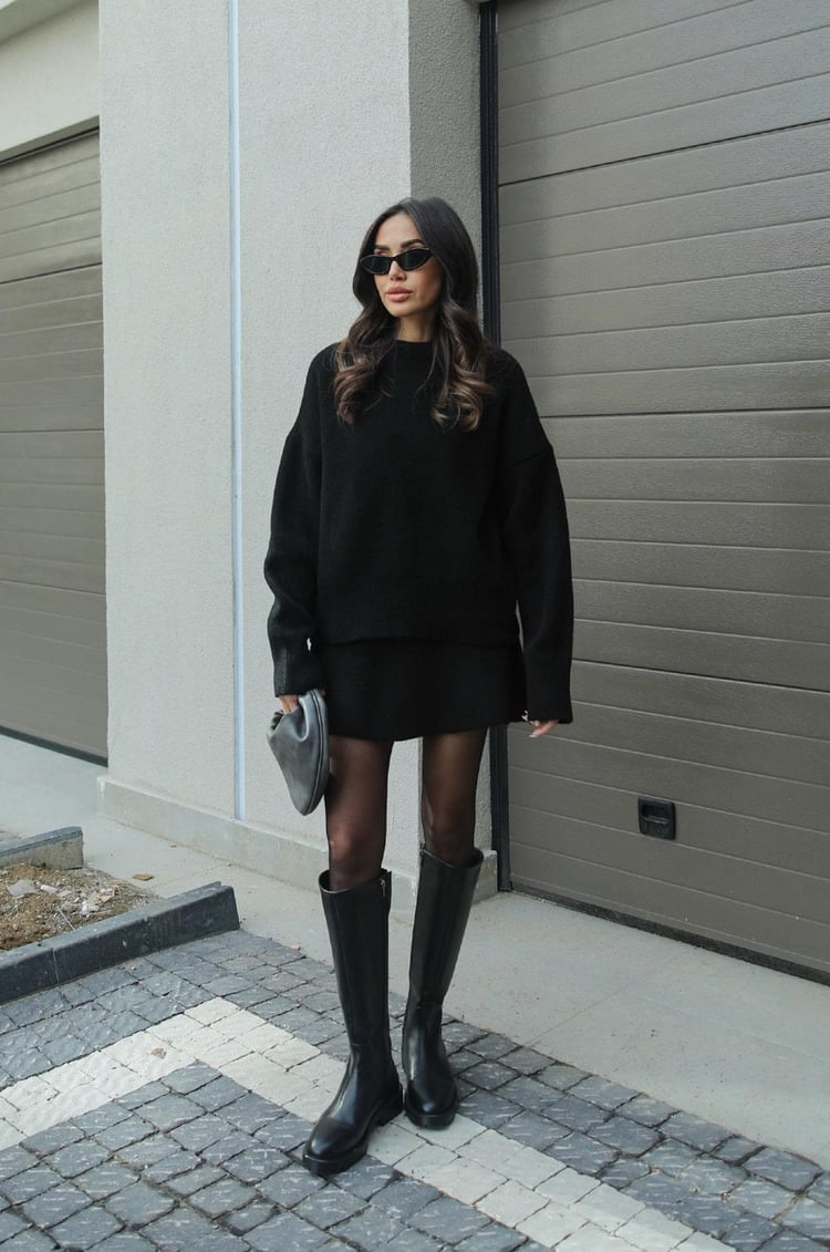 Vanio | Cozy Dames Pak - Dames Rok en Trui van Wol