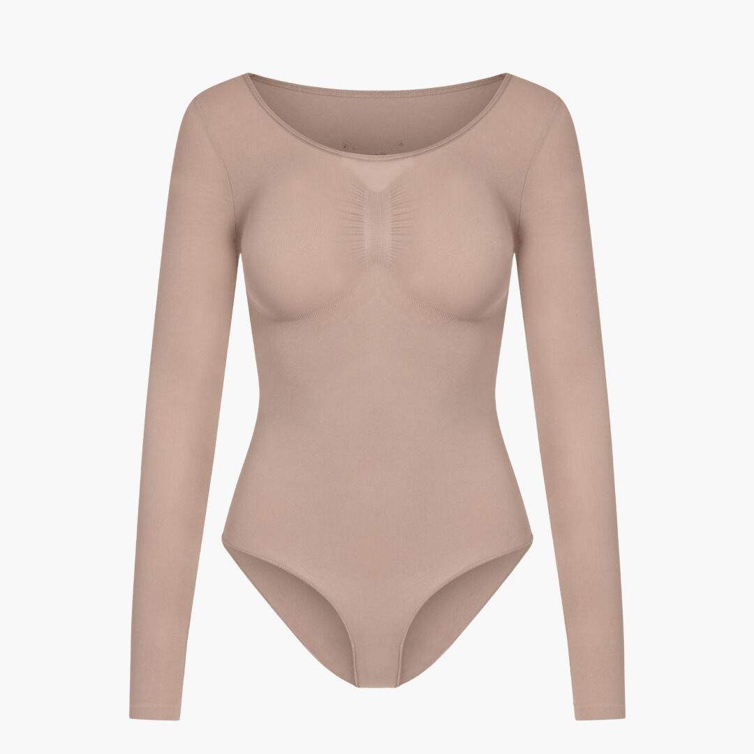 Snatching Shapewear Longsleeve Bodysuit – Comfort en Vormgeving