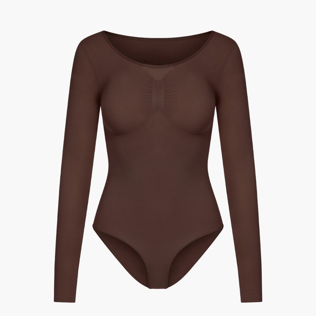 Snatching Shapewear Longsleeve Bodysuit – Comfort en Vormgeving