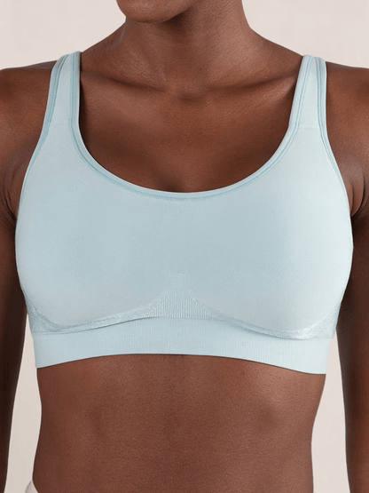 Comfortabele Beugelvrije BH Ademend en Ondersteunend Soft Sea