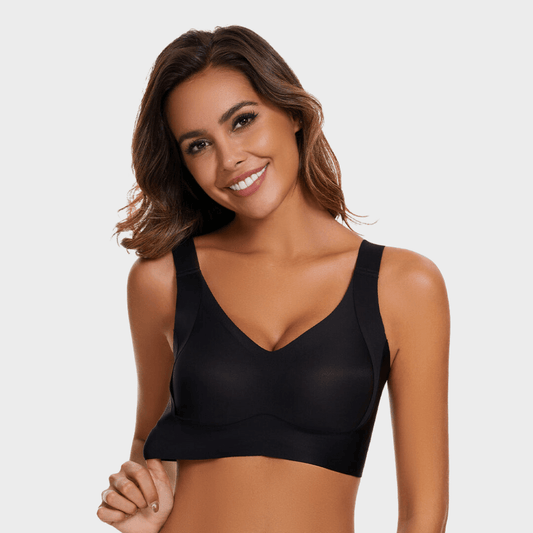 Dagelijkse Comfort Shaper BH Zonder Beugel Zachte Ondersteuning Zwart
