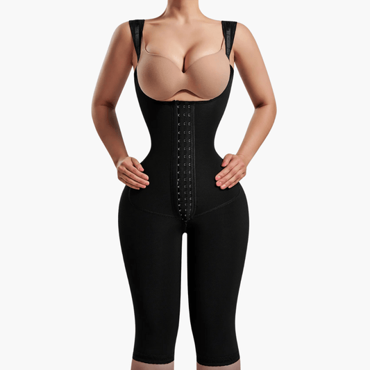 Originele Full-Body Colombiaanse Faja Hoge Compressie en Comfort Zwart