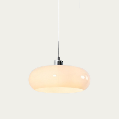 Kieran Bauhaus glazen hanglamp Wit