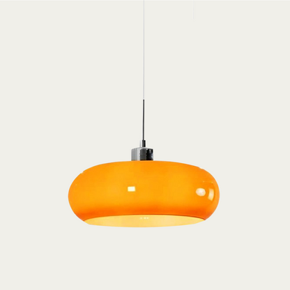 Kieran Bauhaus glazen hanglamp Oranje