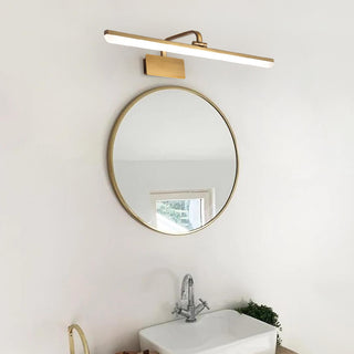 Moderne LED Badkamer Vanity Verlichtingsarmatuur Satin Goud
