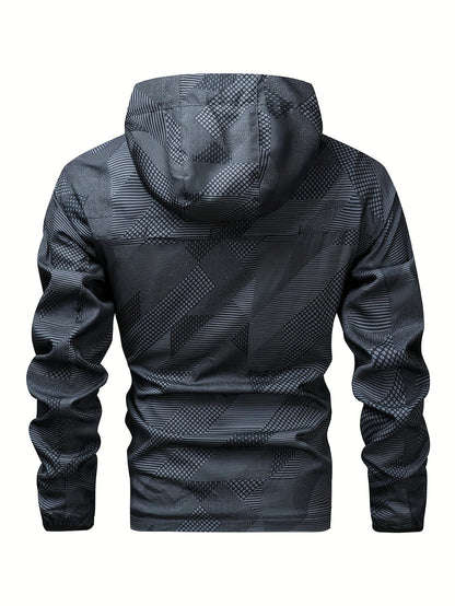 Heren Jas Hoodie Zip Up
