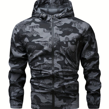 Heren Jas Hoodie Zip Up