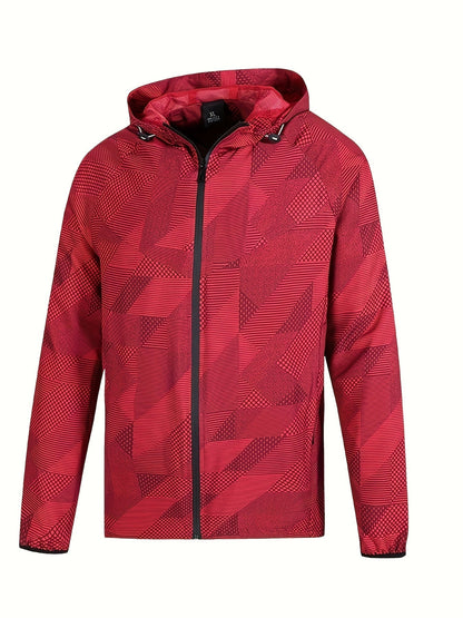 Heren Jas Hoodie Zip Up