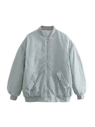 Dames Oversized Bomberjas - Zacht en warm als tussenjas